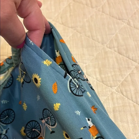 Blue and Yellow Cartoon Pajama Set Intimates & Sleepwear - Picture 6 of 8